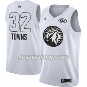 Dres Minnesota Timberwolves Karl Anthony-Towns 32 2018 All Star Jordan Brand Bijela Swingman